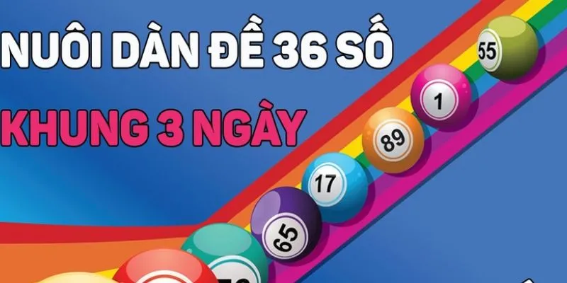 Bật mí cách nuôi dàn đề 36 số bất tử theo khung từ 3 ngày